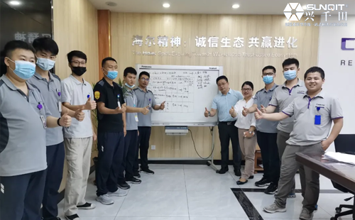 海爾集團LCIA低成本智能自働化內(nèi)訓
